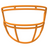 Light LS2 SK1 Adult Carbon Steel Facemask Light