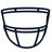 Light LS2 SK1 Adult Carbon Steel Facemask Light