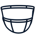 Light LS2 SK1 Adult Carbon Steel Facemask Light