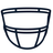 Light LS2 SK1 Youth Carbon Steel Facemask Light