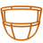 Light LS2 SK1 Youth Carbon Steel Facemask Light