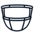 Light LS2 SKP1 Youth Carbon Steel Facemask Light