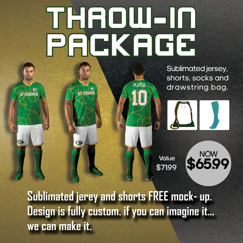 Throw-In Soccer Uniform Package