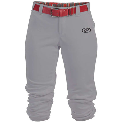 Rawlings Girl's Launch Solid Low Rise Softball Pants - League Outfitters