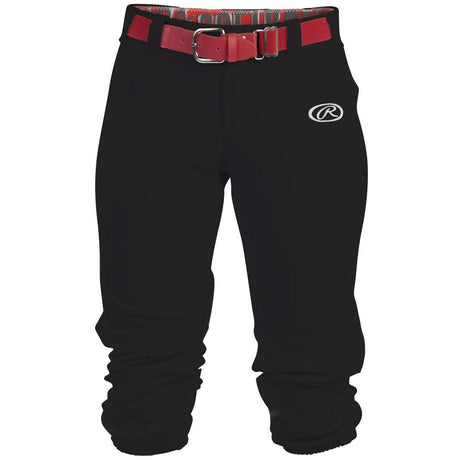 Rawlings Girl's Launch Solid Low Rise Softball Pants - League Outfitters