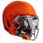 Vicis Adult Zero2 Elite Football Helmet with Titanium Facemask & Oakley Eye Shield Vicis
