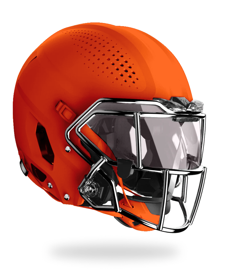 Vicis Adult Zero2 Elite Football Helmet with Titanium Facemask & Oakley Eye Shield Vicis