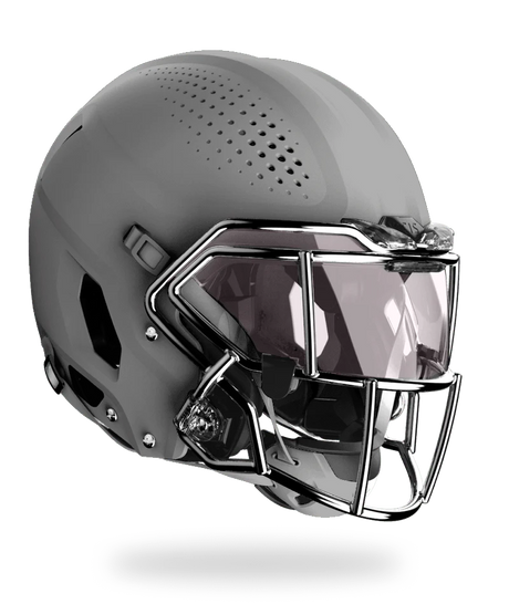 Vicis Adult Zero2 Elite Football Helmet with Titanium Facemask & Oakley Eye Shield Vicis