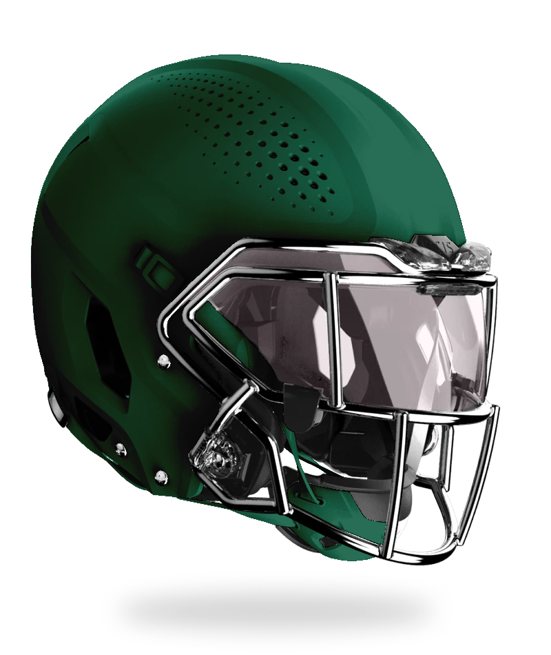 Vicis Adult Zero2 Elite Football Helmet with Titanium Facemask & Oakley Eye Shield Vicis