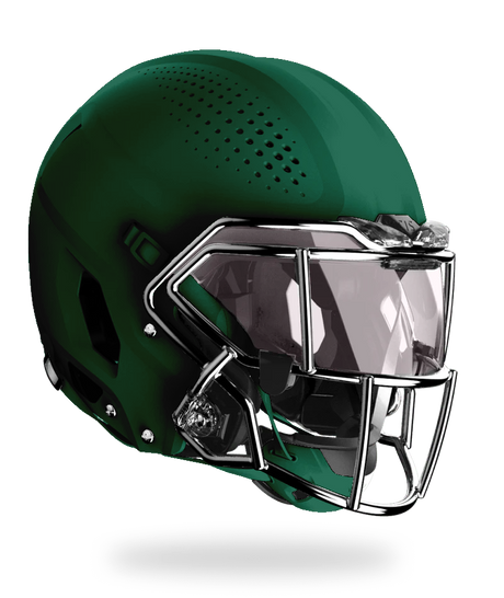 Vicis Adult Zero2 Elite Football Helmet with Titanium Facemask & Oakley Eye Shield Vicis