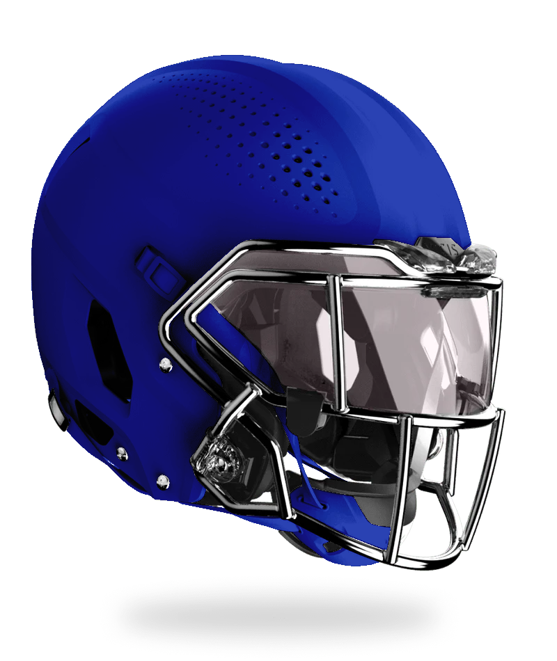 Vicis Adult Zero2 Elite Football Helmet with Titanium Facemask & Oakley Eye Shield Vicis
