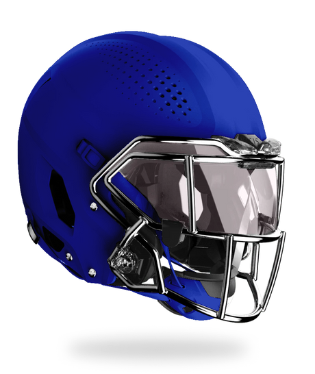 Vicis Adult Zero2 Elite Football Helmet with Titanium Facemask & Oakley Eye Shield Vicis
