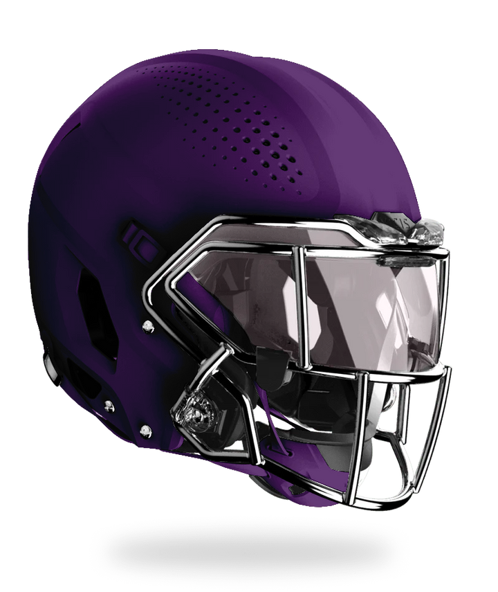 Vicis Adult Zero2 Elite Football Helmet with Titanium Facemask & Oakley Eye Shield Vicis