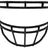 Schutt F7-ROPO-DW-O-NB Titanium Facemask Schutt