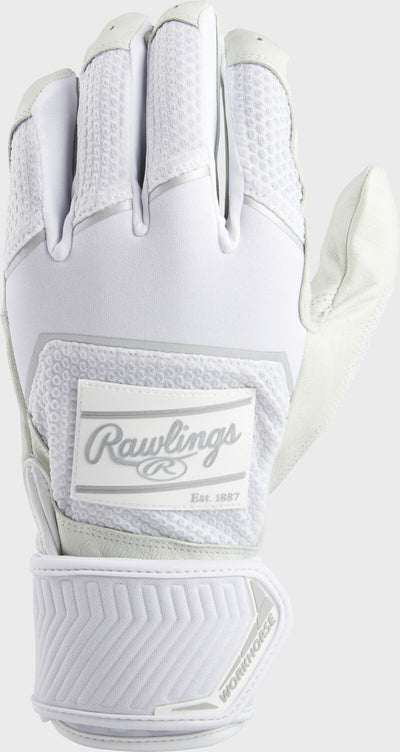 2022 Rawlings Workhorse Compression Strap Men's Batting Gloves