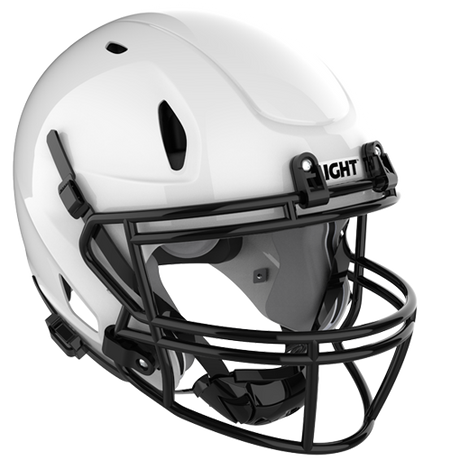 Light LS2 Polycarbonate Shell Youth Football Helmet Light