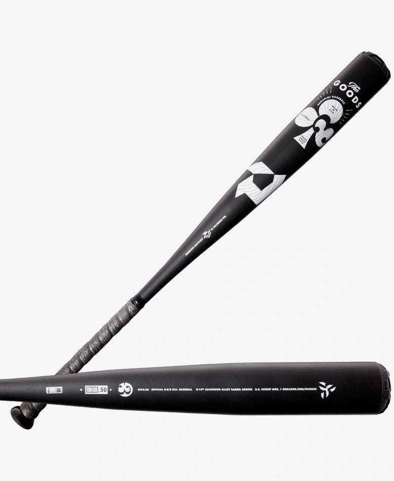 2022 The Goods One-Piece BBCOR Baseball Bat -3 DeMarini