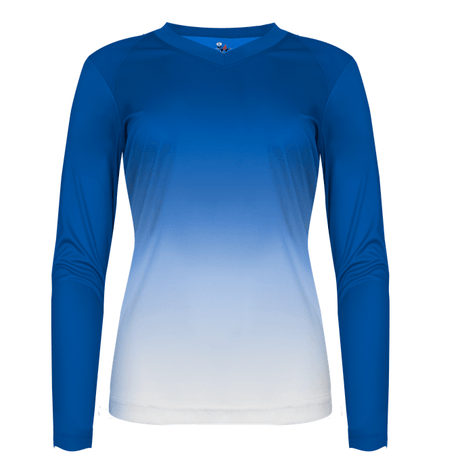 Alleson Women's Ombre Long Sleeve Volleyball Jersey Alleson