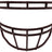 Schutt F7-ROPO-DW-O-NB Titanium Facemask Schutt