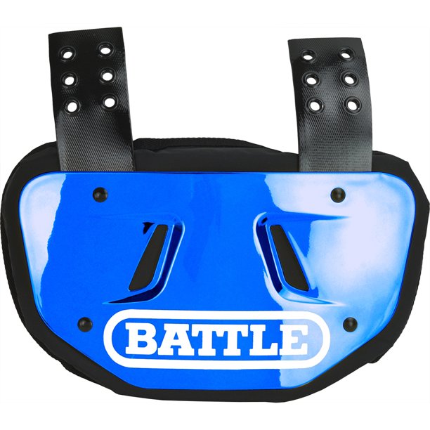 Battle Adult Chrome Football Back Plate Battle