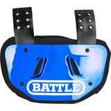 Battle Adult Chrome Football Back Plate Battle