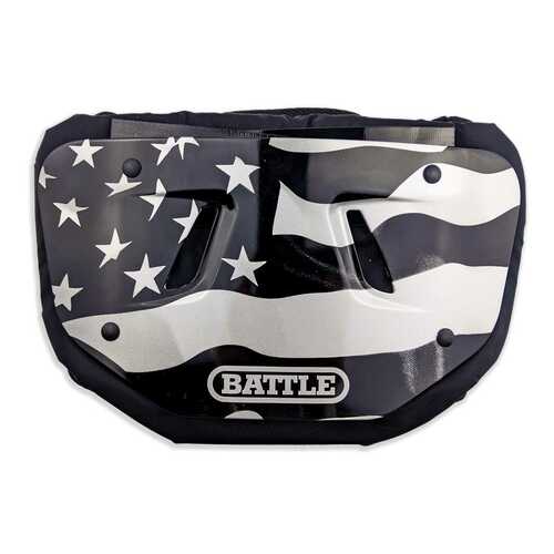 Battle Adult American Flag 2.0 Chrome Football Back Plate Battle