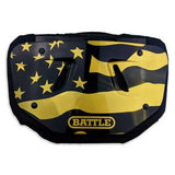 Battle Adult American Flag 2.0 Chrome Football Back Plate Battle