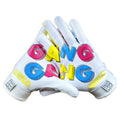 Battle Adult "Gang Gang" Football Receiver Gloves Battle