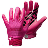 Battle Youth Triple Threat Receiver Football Gloves Battle