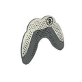 Battle Ultra-Slim Silver Chrome Football Mouthguard Battle