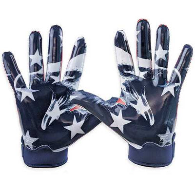 Battle Youth Doom USA Football Gloves