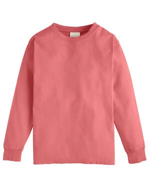 ComfortWash by Hanes Garment Dyed Youth Long Sleeve T-Shirt Hanes