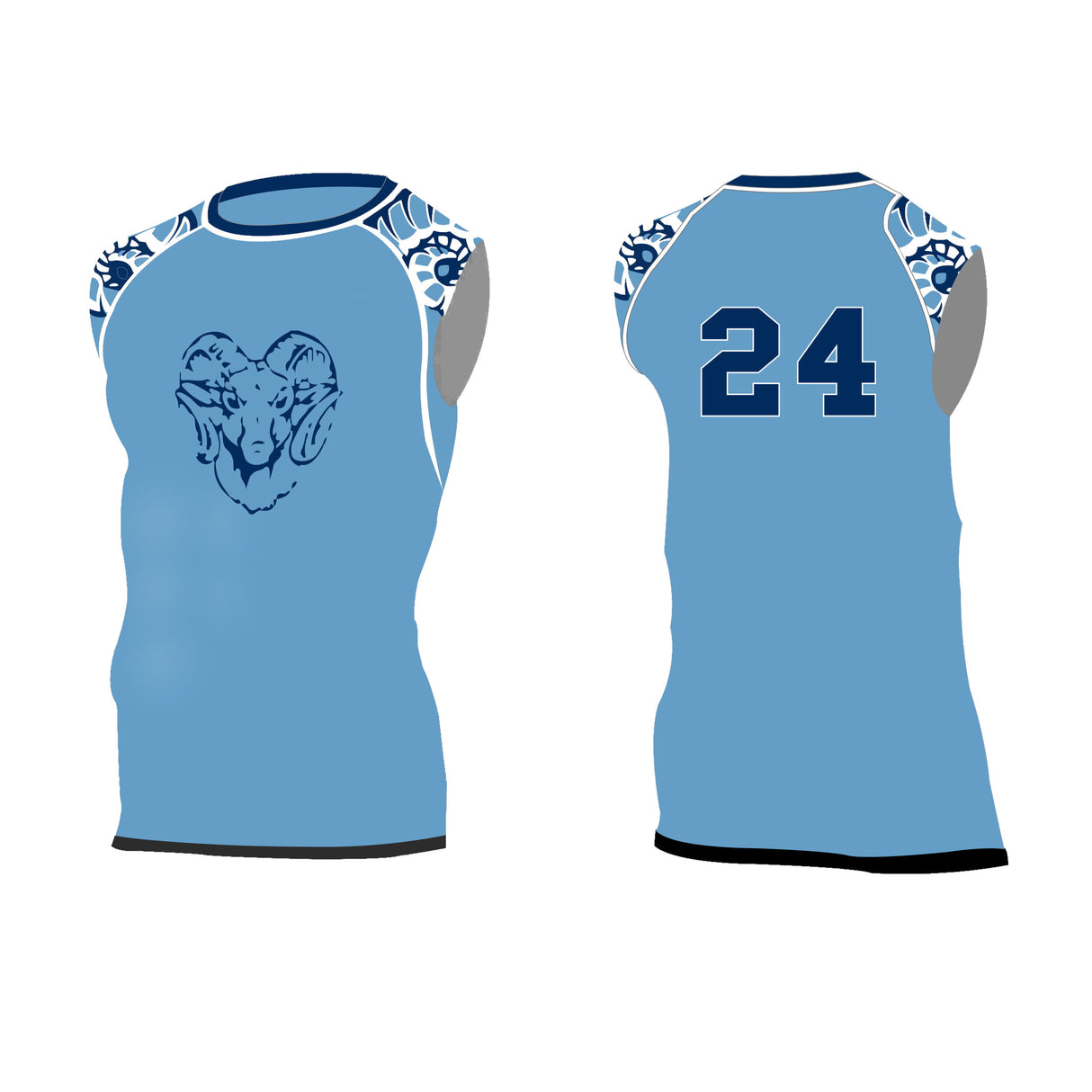 Custom Sleeveless Compression Shirts League Outfitters