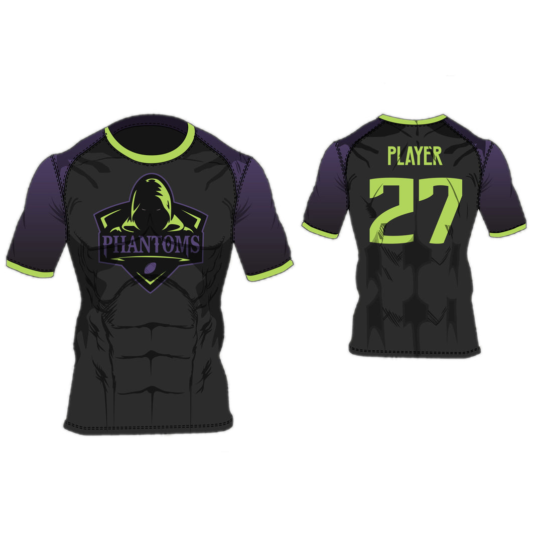 Custom Short Sleeve Compression Shirts League Outfitters