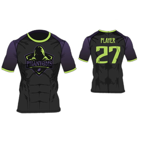 Custom Short Sleeve Compression Shirts League Outfitters