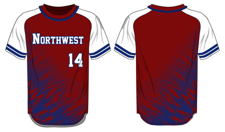 League Outfitters Custom Elite Sublimated- Sublimated Crew Neck Short Sleeve League Outfitters