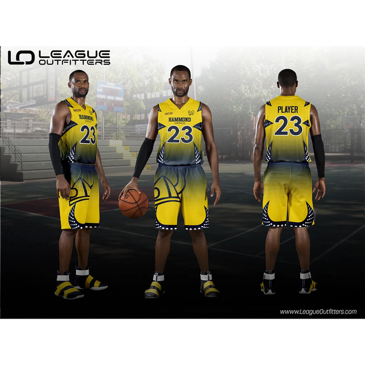 Slam Dunk Home & Away Extra Value Basketball Combo Premium Uniform Package League Outfitters