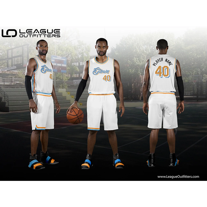 Slam Dunk Home & Away Extra Value Basketball Combo Premium Uniform Package League Outfitters