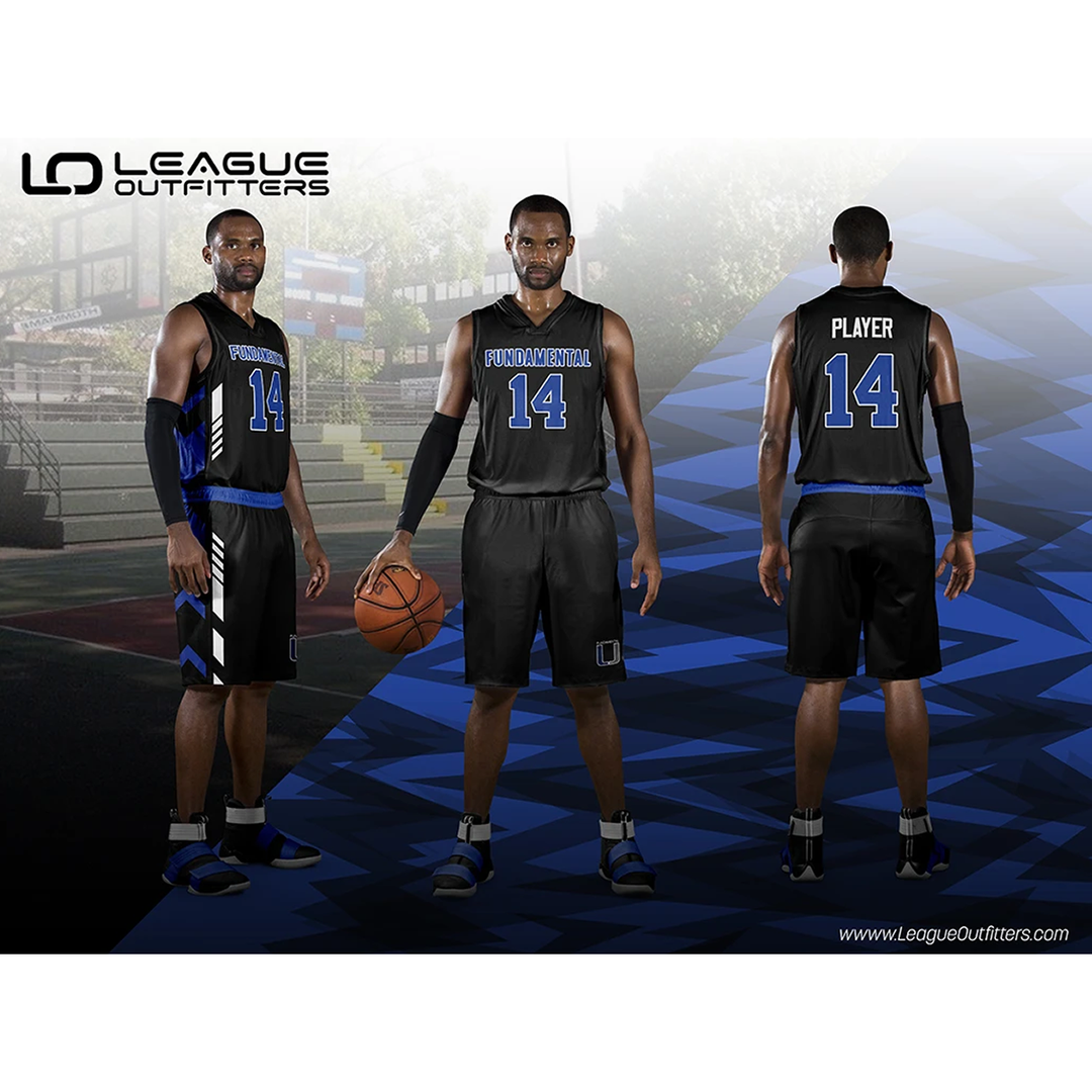 Slam Dunk Home & Away Extra Value Basketball Combo Premium Uniform Package League Outfitters