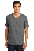 District Made Mens Perfect Weight V-Neck Tee. DT1170 District
