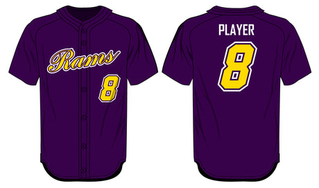 League Outfitters Custom Elite Sublimated- Sublimated Full Button Jersey League Outfitters