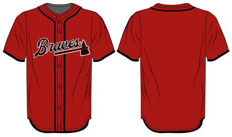 League Outfitters Custom Elite Sublimated- Sublimated Full Button Jersey League Outfitters