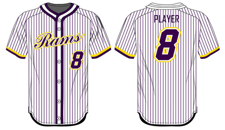 League Outfitters Custom Elite Sublimated- Sublimated Full Button Jersey League Outfitters