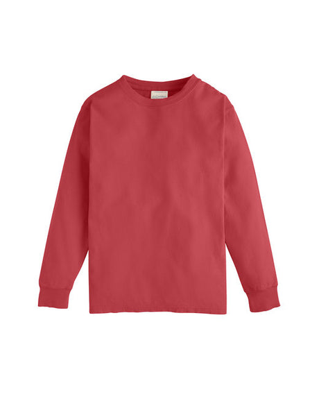 ComfortWash by Hanes Garment Dyed Youth Long Sleeve T-Shirt Hanes