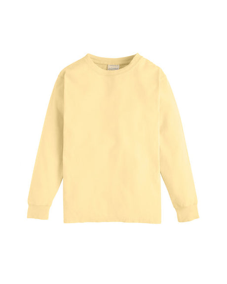 ComfortWash by Hanes Garment Dyed Youth Long Sleeve T-Shirt Hanes