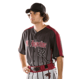 League Outfitters Custom Elite Sublimated- Sublimated Full Button Jersey League Outfitters