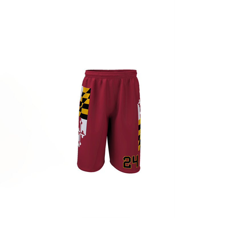 Custom Elite Sublimated Lacrosse Shorts