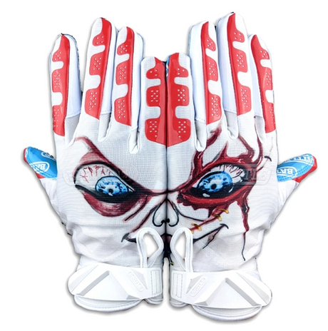 Battle Youth Lil Evil Football Gloves Battle