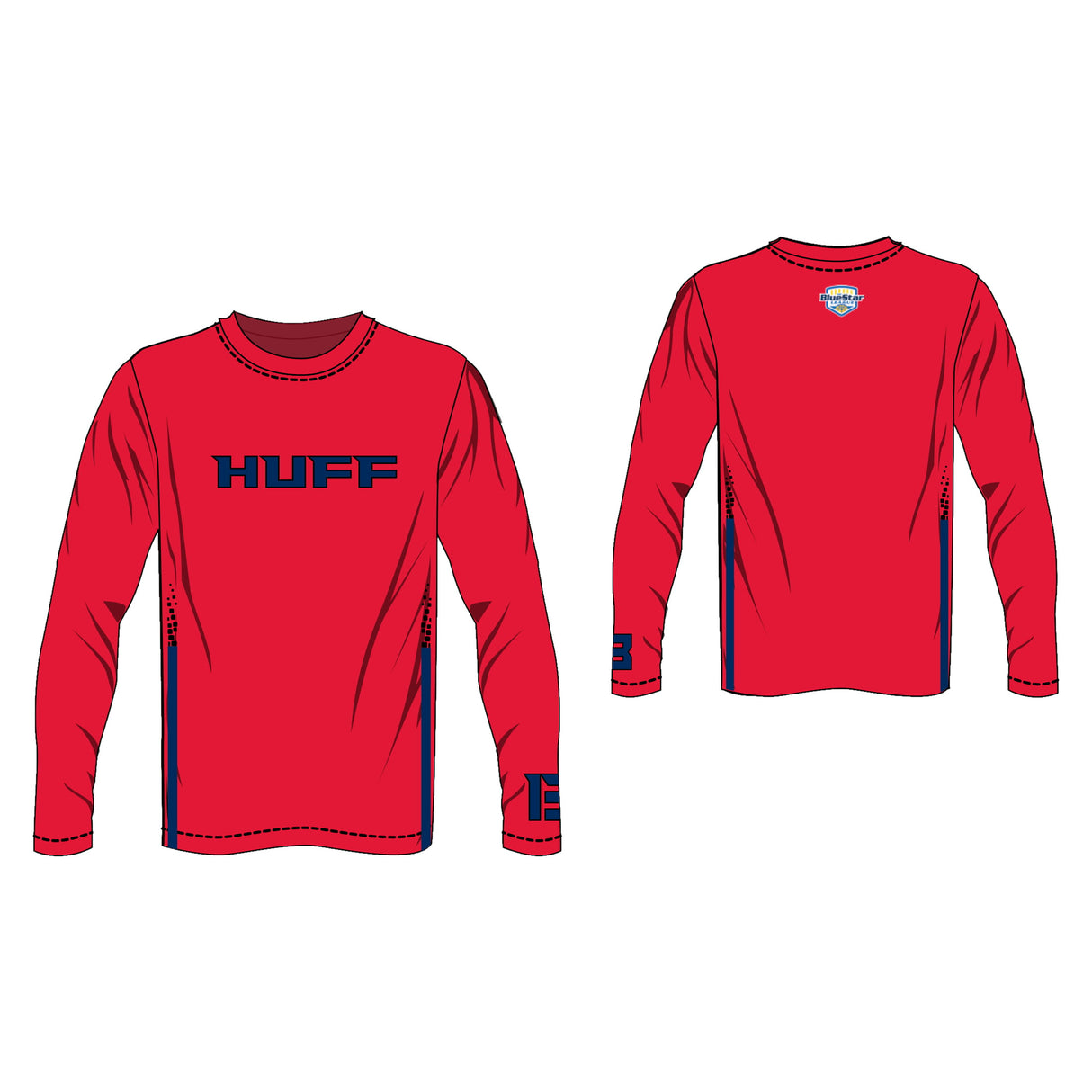 Custom Long Sleeve Loose Fit Shirts League Outfitters