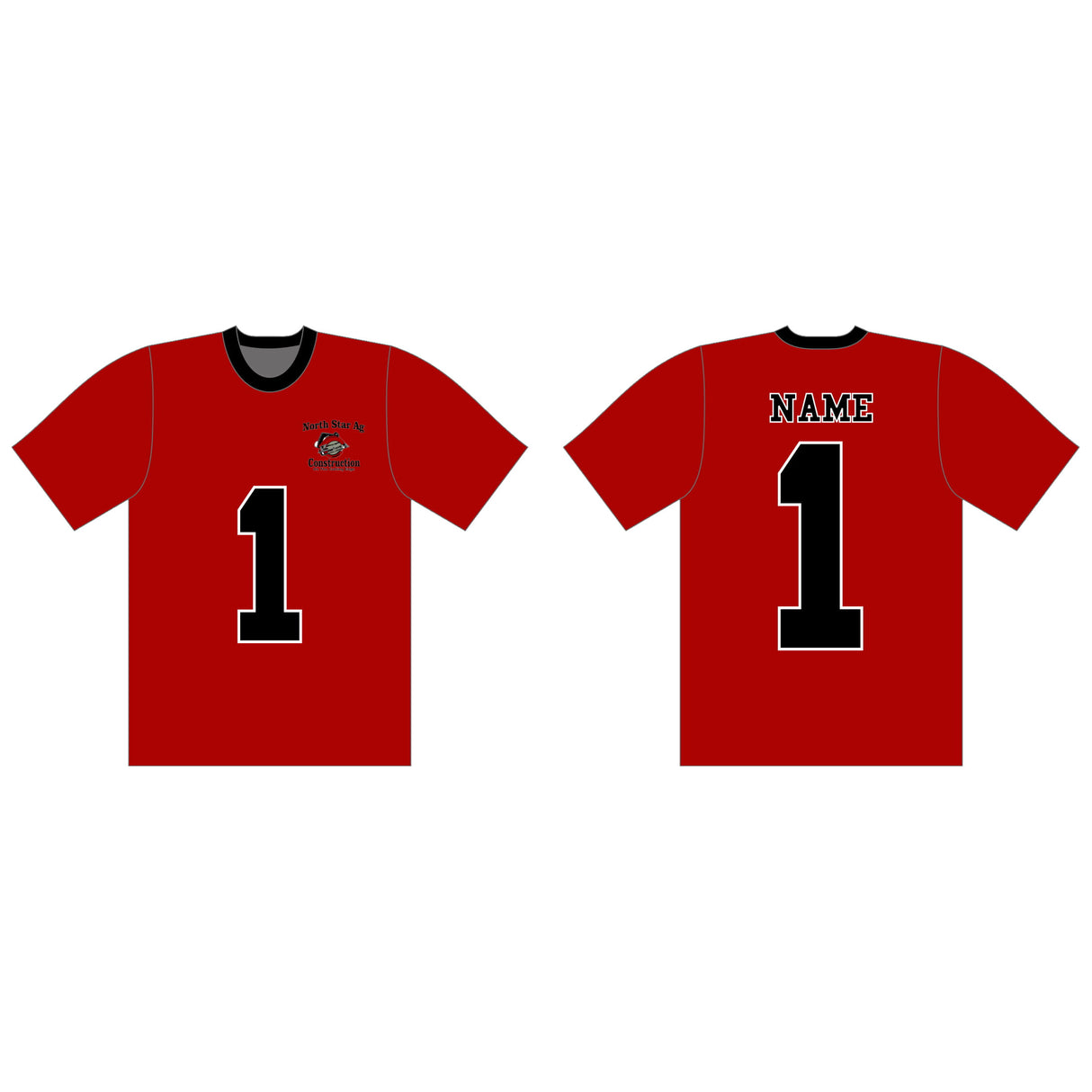 Custom Short Sleeve Loose Fit Shirts League Outfitters